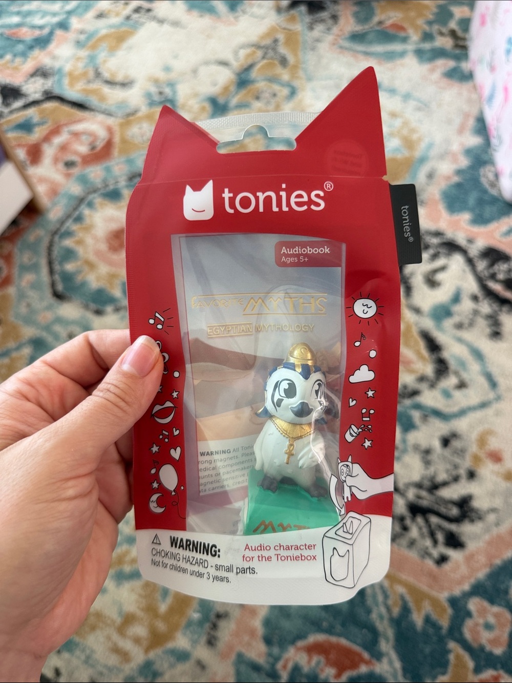 Tonies Red Egyptian Mythology Audio Character - White and Gold Figurine